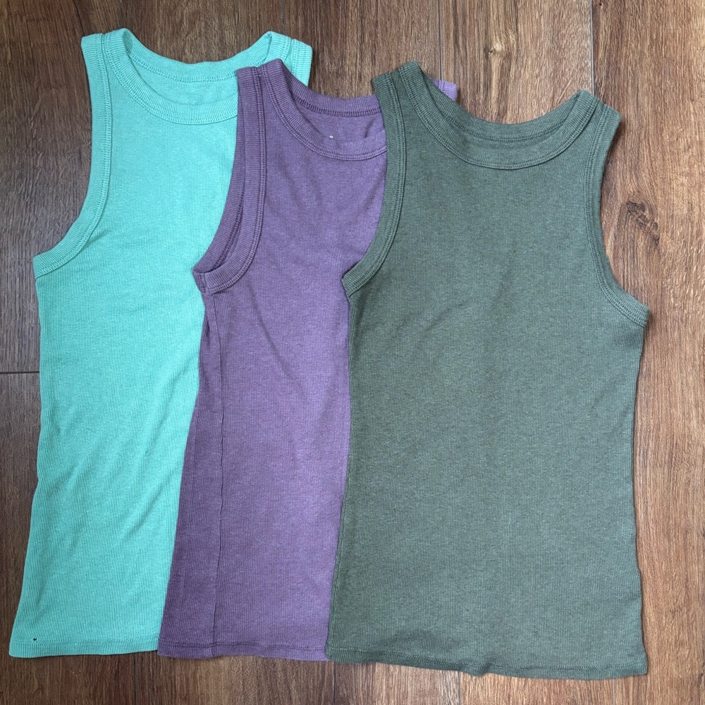 Three Piece A New Day Tank Top Set